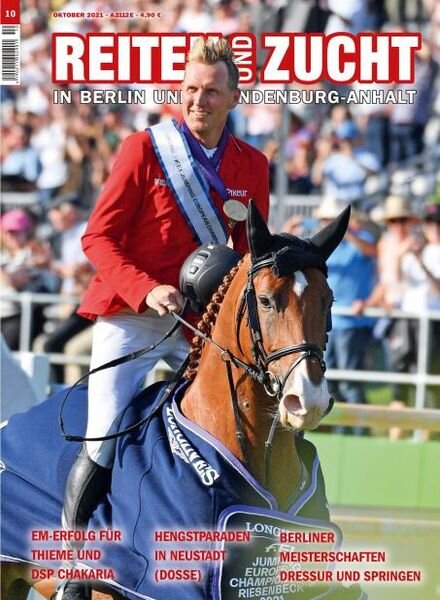 REITEN und ZUCHT – 29 September 2021 Cover