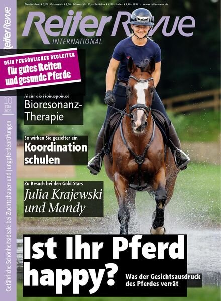 Reiterrevue International – September 2021 Cover