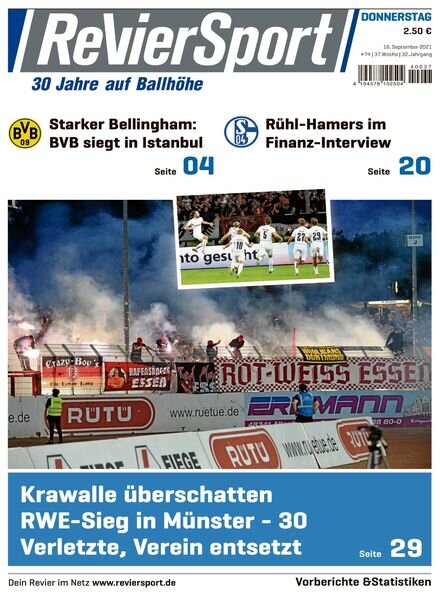 RevierSport – 16 September 2021 Cover