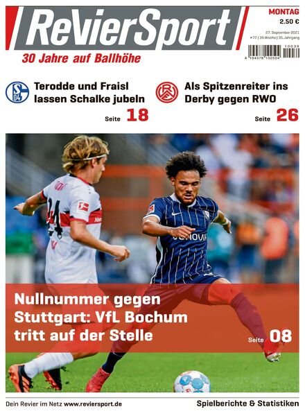 RevierSport – 27 September 2021 Cover