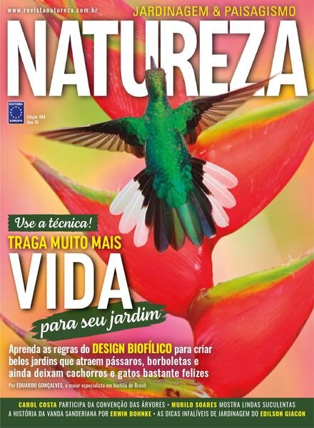 Revista Natureza – outubro 2021 Cover