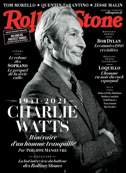 Rolling Stone France – octobre 2021 Cover