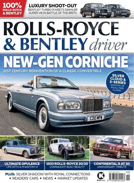 Rolls-Royce & Bentley Driver – November-December 2021 Cover