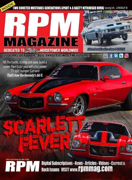 RPM Magazine – September 2021 Cover