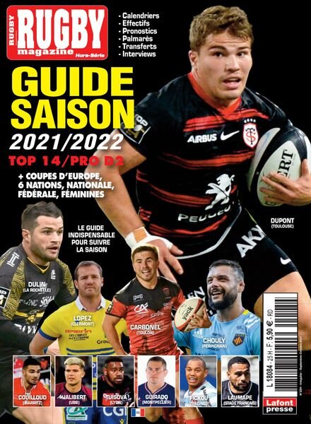Rugby Magazine – Hors-Serie – Septembre-Octobre 2021 Cover