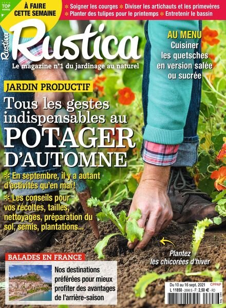 Rustica – 10 Septembre 2021 Cover