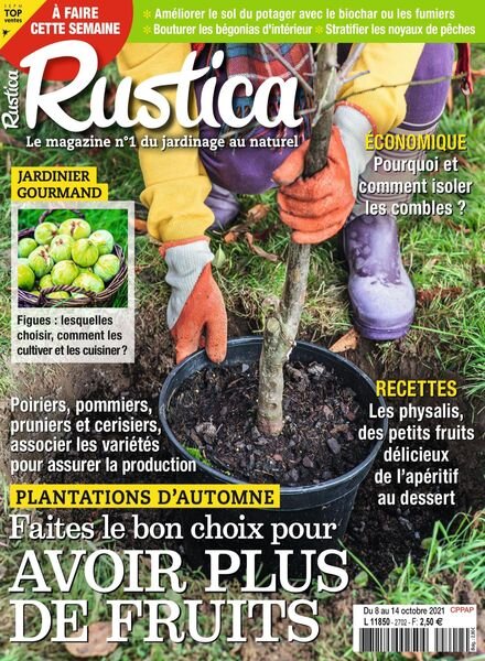 Rustica – 8 Octobre 2021 Cover