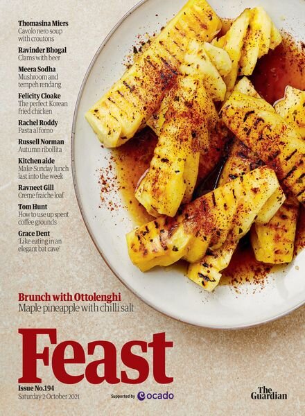 Saturday Guardian – Feast – 02 October 2021 Cover