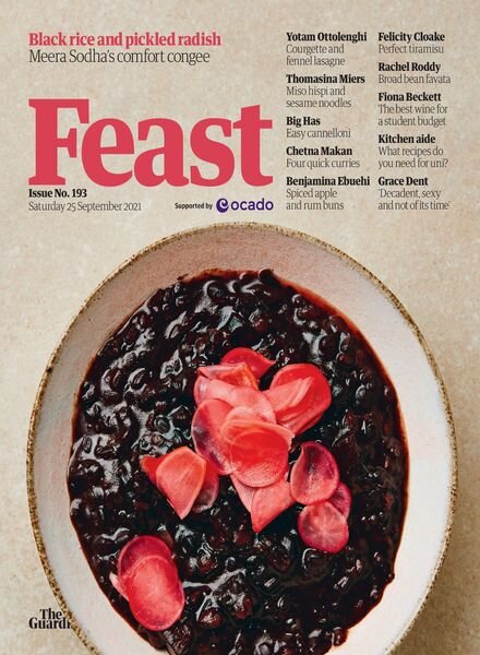 Saturday Guardian – Feast – 25 September 2021 Cover