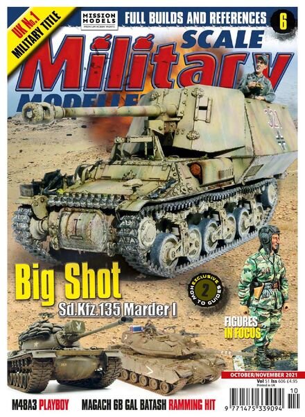 Scale Military Modeller International – Issue 606 – October-November 2021 Cover