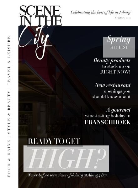 Scene in the City – Spring 2021 Cover