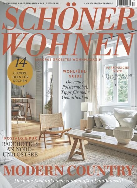 Schoner Wohnen – Oktober 2021 Cover
