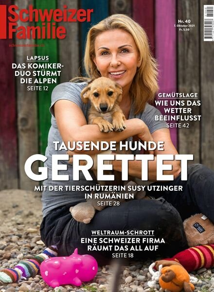 Schweizer Familie – 07. Oktober 2021 Cover