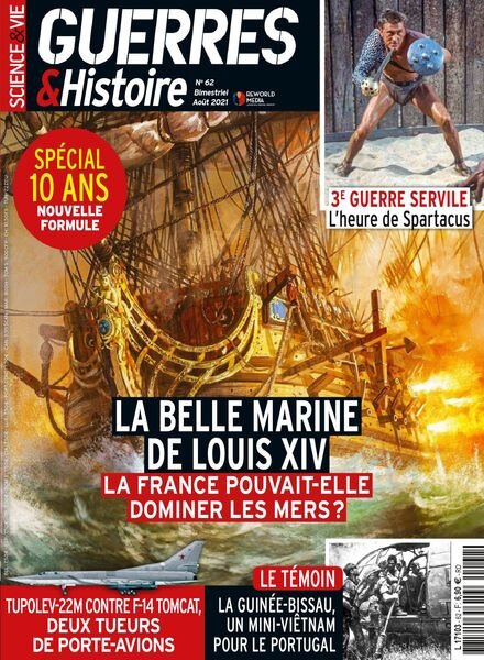 Science & Vie Guerres & Histoire – aout 2021 Cover
