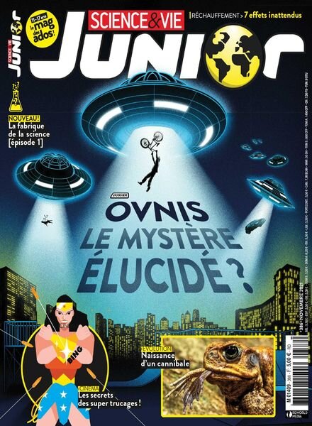 Science & Vie Junior – novembre 2021 Cover