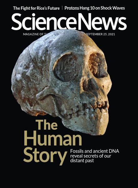 Science News – 25 September 2021 Cover