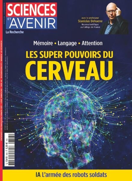 Sciences et Avenir – Octobre 2021 Cover