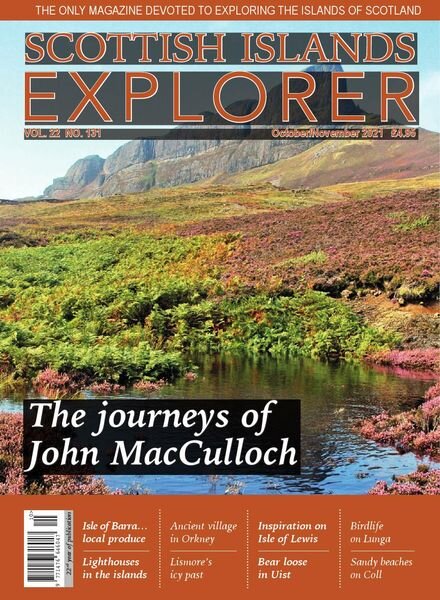 Scottish Islands Explorer – October-November 2021 Cover