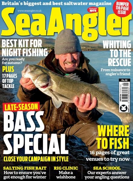 Sea Angler – September 2021 Cover
