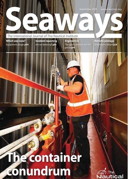 Seaways – August 2021 Cover