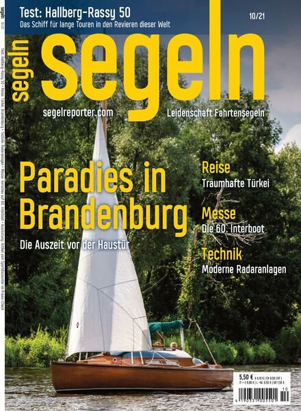 segeln – 15 September 2021 Cover