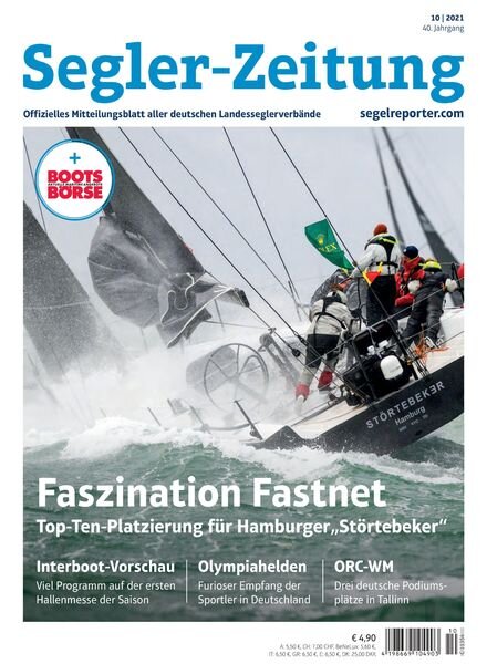 Segler-Zeitung – 15 September 2021 Cover