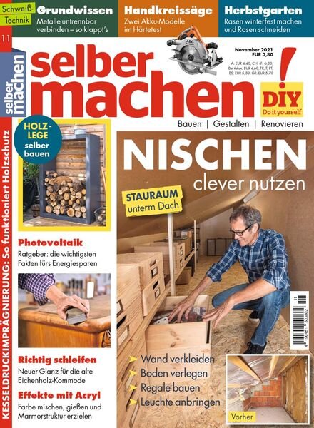 Selber Machen – Oktober 2021 Cover