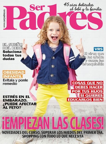 Ser Padres Espana – septiembre 2021 Cover