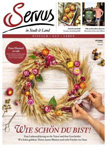Servus Austria – September 2021 Cover