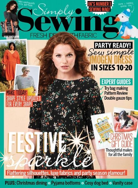 Simply Sewing – October 2021 Cover