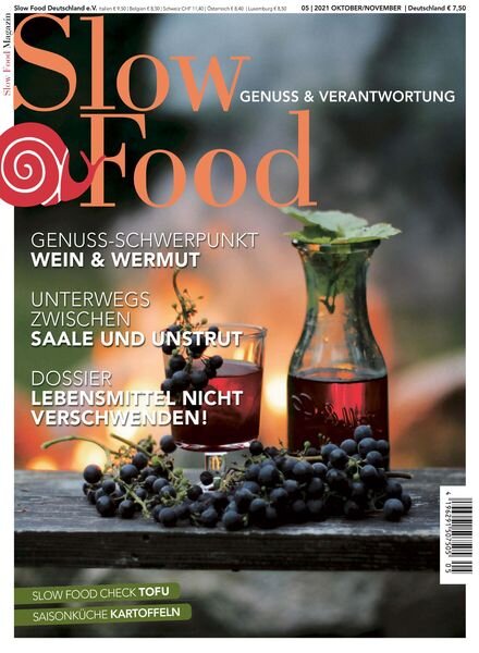 Slow Food Magazin – 02 Oktober 2021 Cover