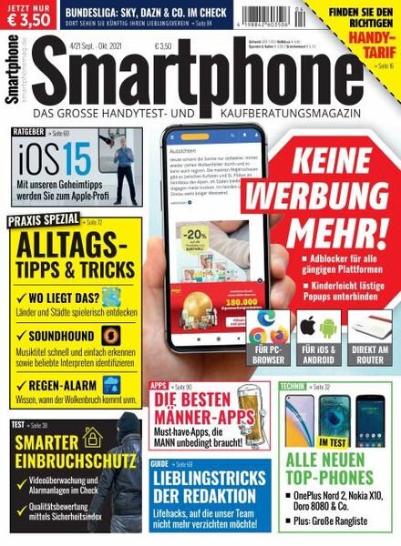 Smartphone Magazin – September 2021 Cover
