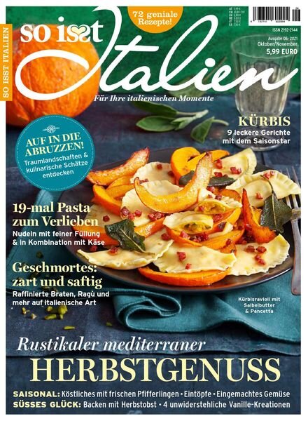 So isst Italien – September 2021 Cover