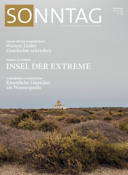 Sonntag – 07 Oktober 2021 Cover