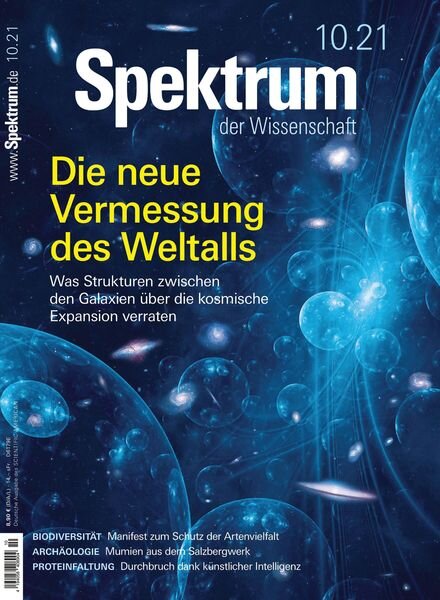 Spektrum der Wissenschaft – 18 September 2021 Cover