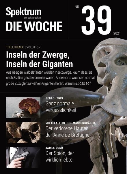 Spektrum – Die Woche – 30 September 2021 Cover