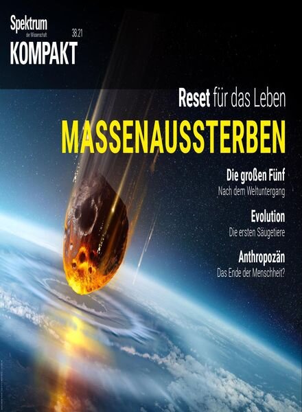 Spektrum Kompakt – 27 September 2021 Cover
