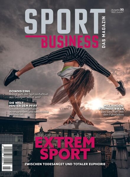 SPORT BUSINESS MAGAZIN – 25 September 2021 Cover