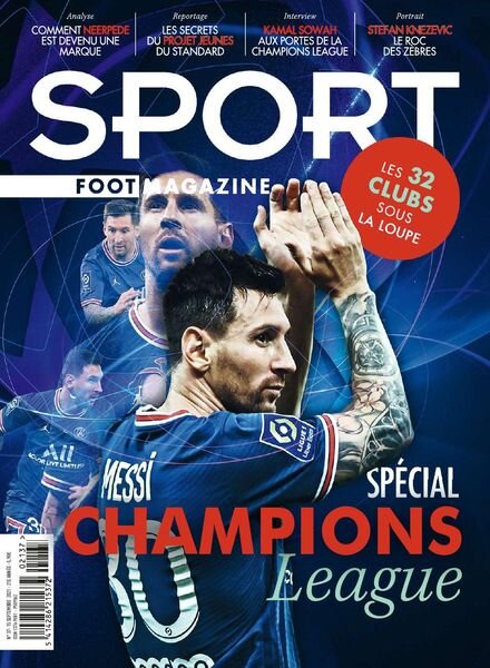 Sport Foot Magazine – 15 Septembre 2021 Cover