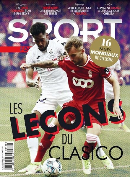 Sport Foot Magazine – 22 Septembre 2021 Cover