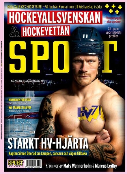 Sportbiblar – 22 september 2021 Cover