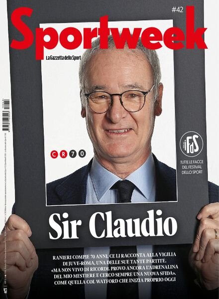 SportWeek – 16 ottobre 2021 Cover