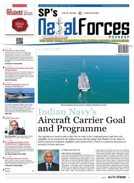 SP’s NavalForces – October 2021 Cover