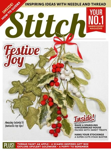 Stitch Magazine – Issue 133 – October-November 2021 Cover