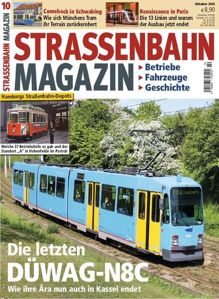 Strassenbahn Magazin – Oktober 2021 Cover