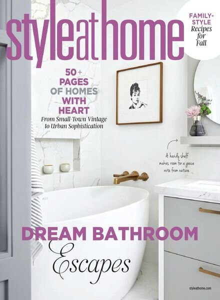 Style at Home Canada – October 2021 Cover