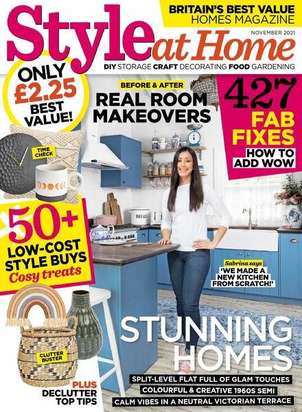 Style at Home UK – November 2021 Cover