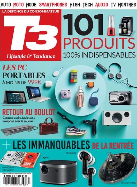 T3 France – septembre 2021 Cover