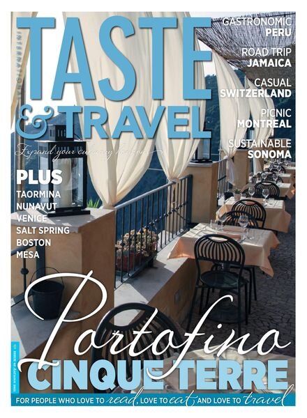 Taste & Travel International – October 2021 Cover