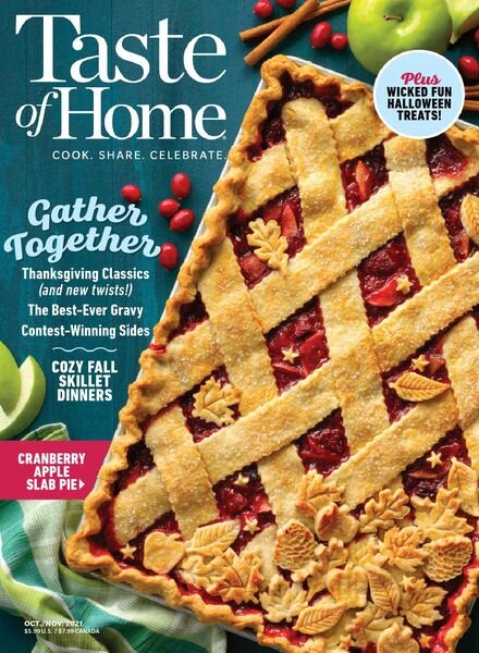 Taste of Home – October 2021 Cover